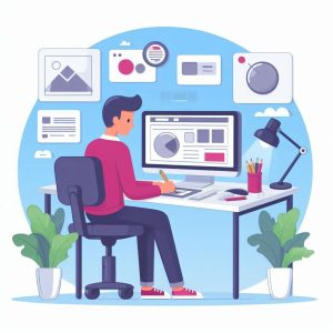 کار یک طراح وب 07