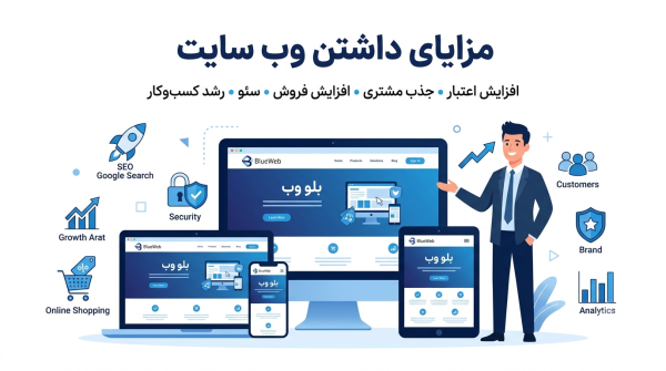 مزایای داشتن وب سایت 10