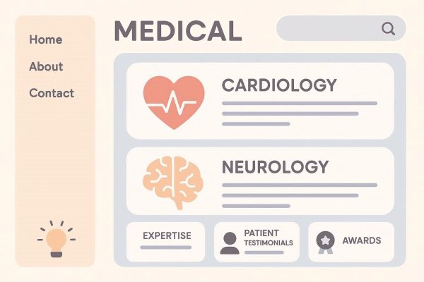 طراحی سایت حرفه پزشکی 04