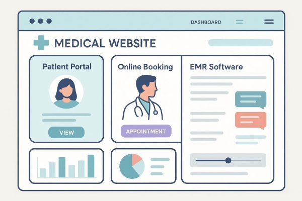 طراحی سایت حرفه پزشکی 05