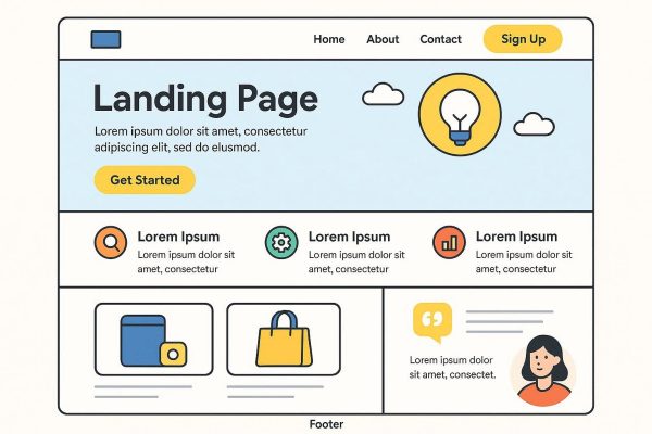 طراحی صفحه مقصد 03