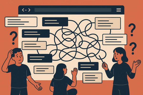 کسل کننده بودن وب سایت 03