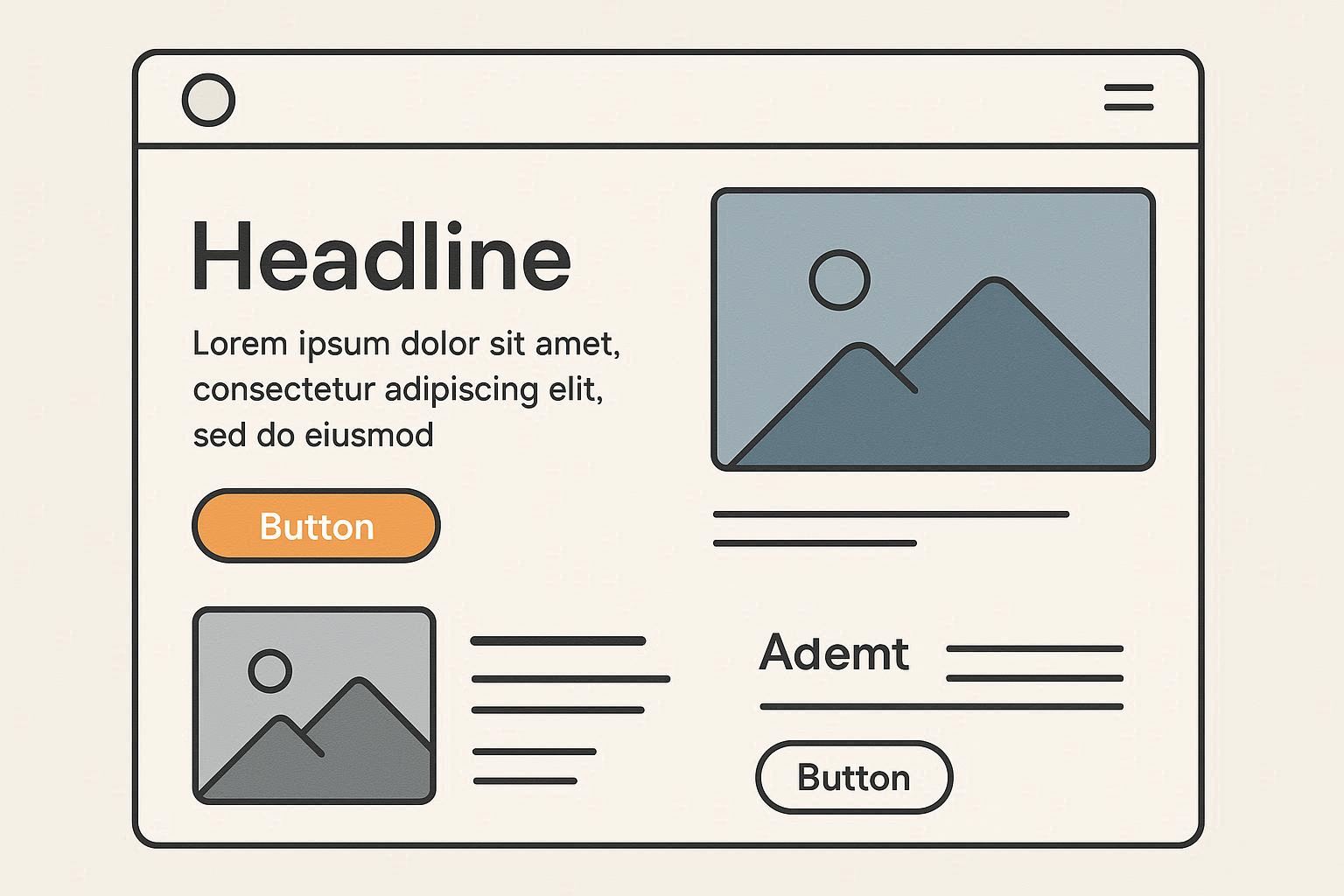 روش های چیدمان وب سایت 05