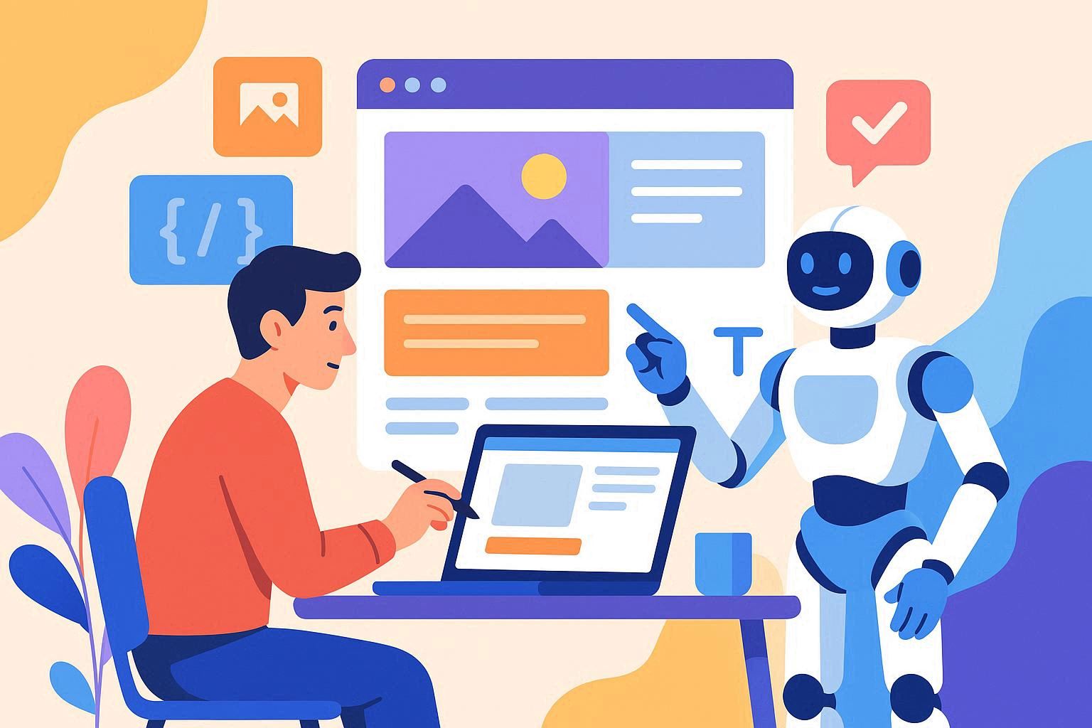 طراحی وبسایت با هوش مصنوعی 01