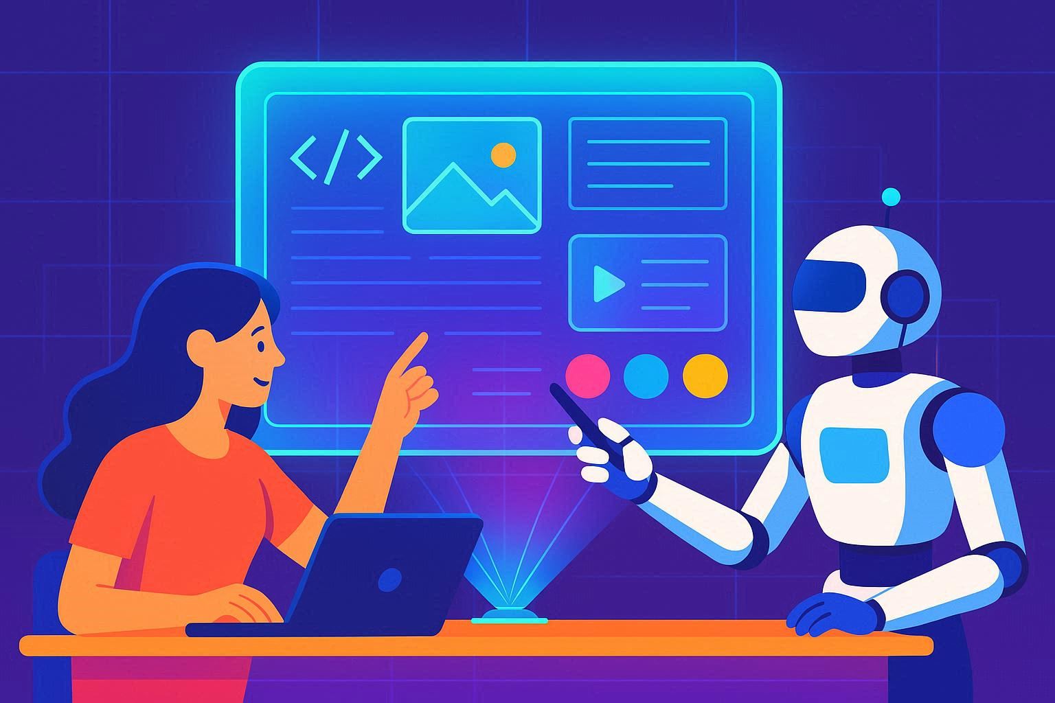 طراحی وبسایت با هوش مصنوعی 07