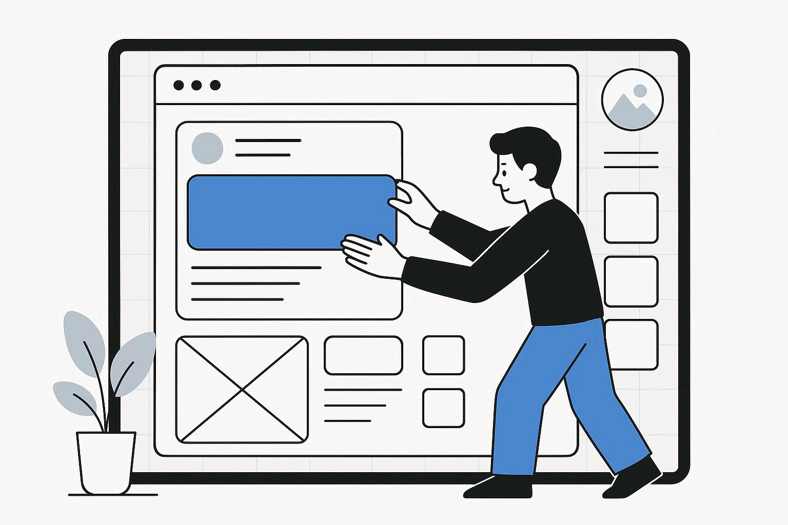 چیدمان وب سایت 01