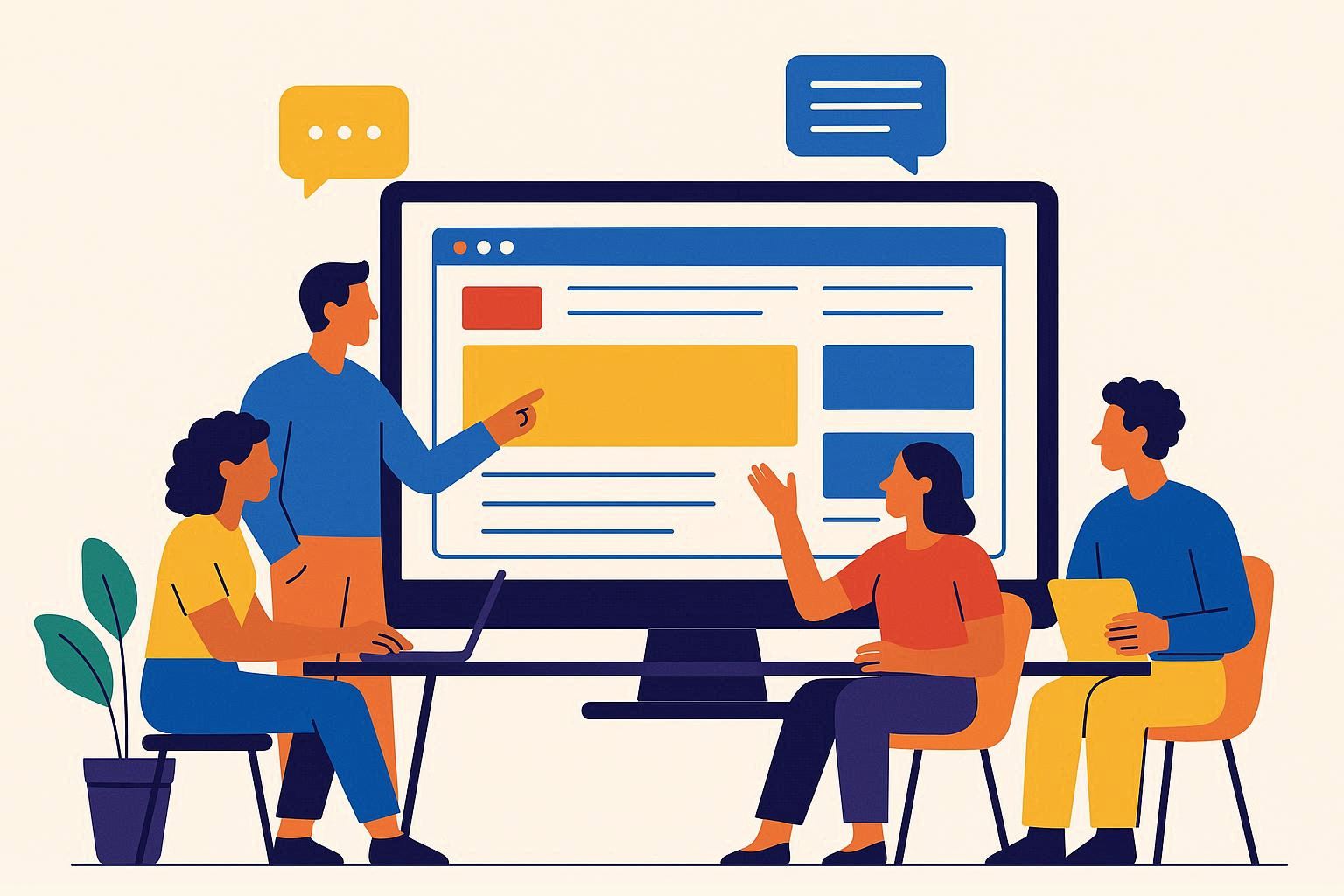 چیدمان وب سایت 03