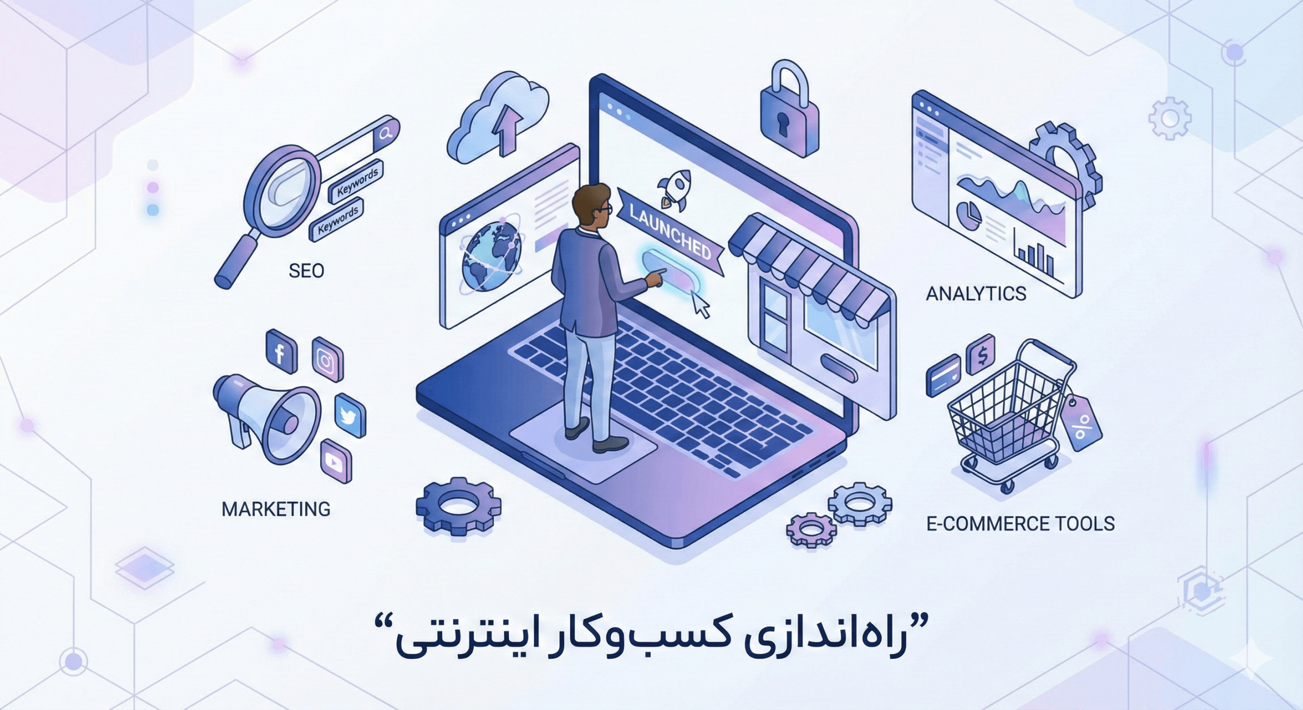 راه اندازی کسب و کار اینترنتی