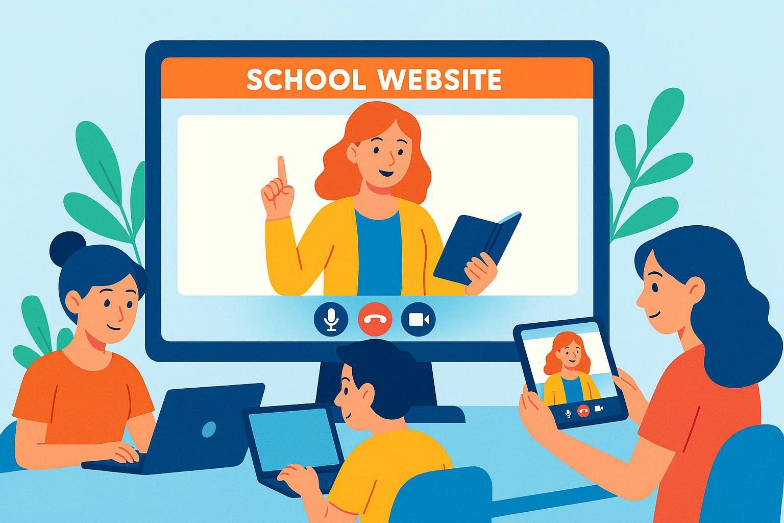 طراحی سایت آموزشگاه و مدرسه 01