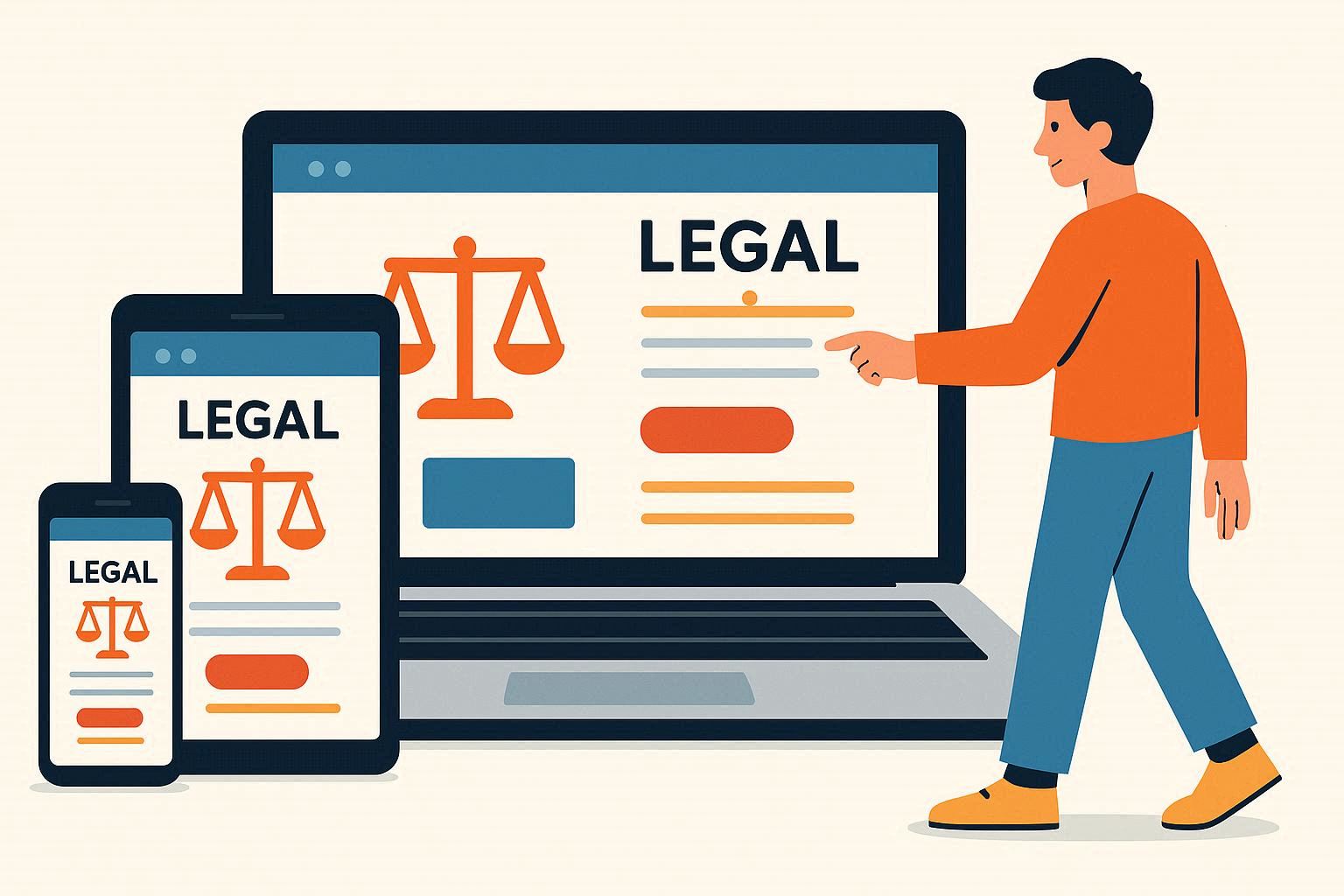 طراحی سایت حقوقی و وکلا 01