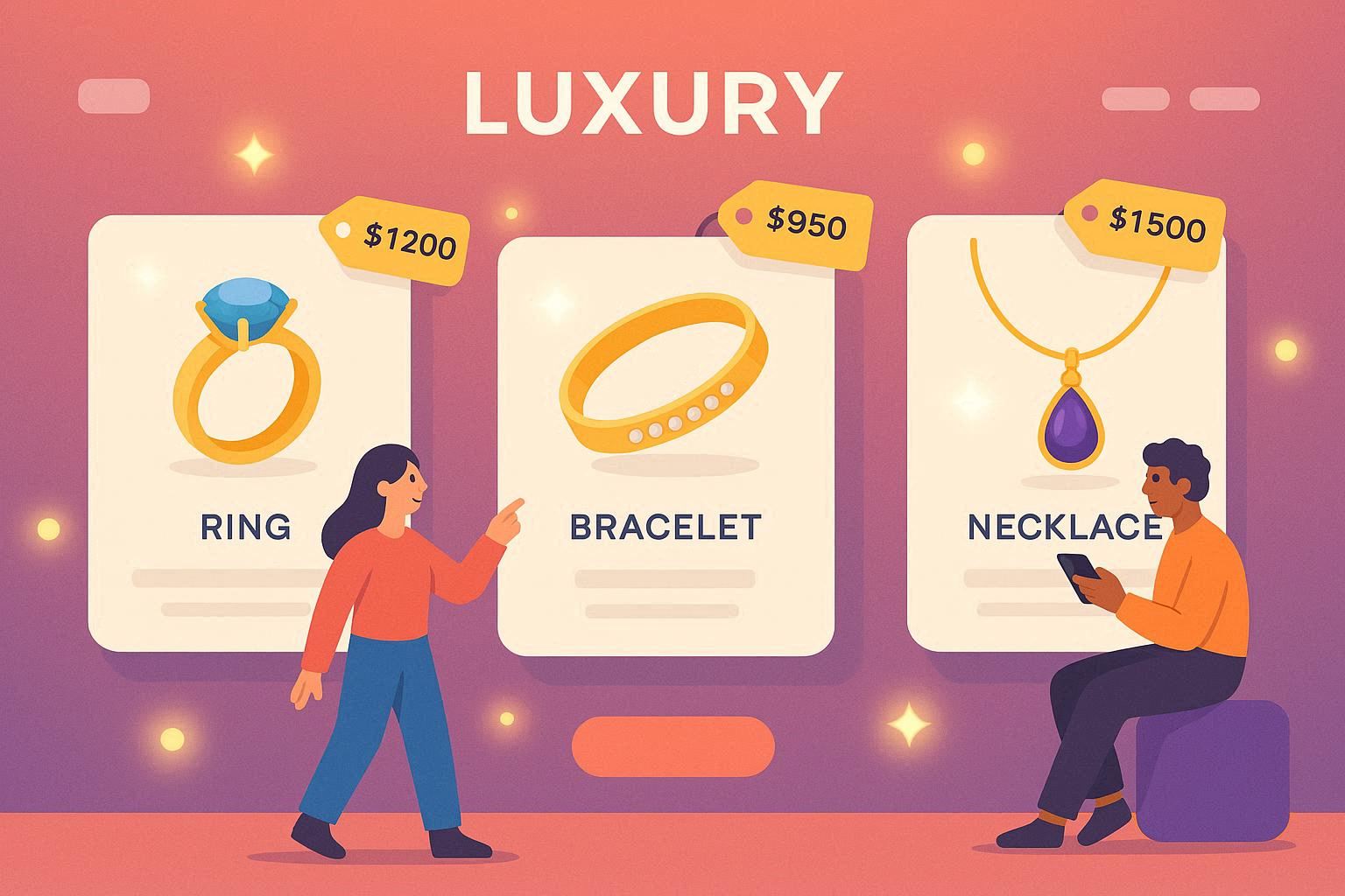 طراحی سایت طلا و جواهر 01