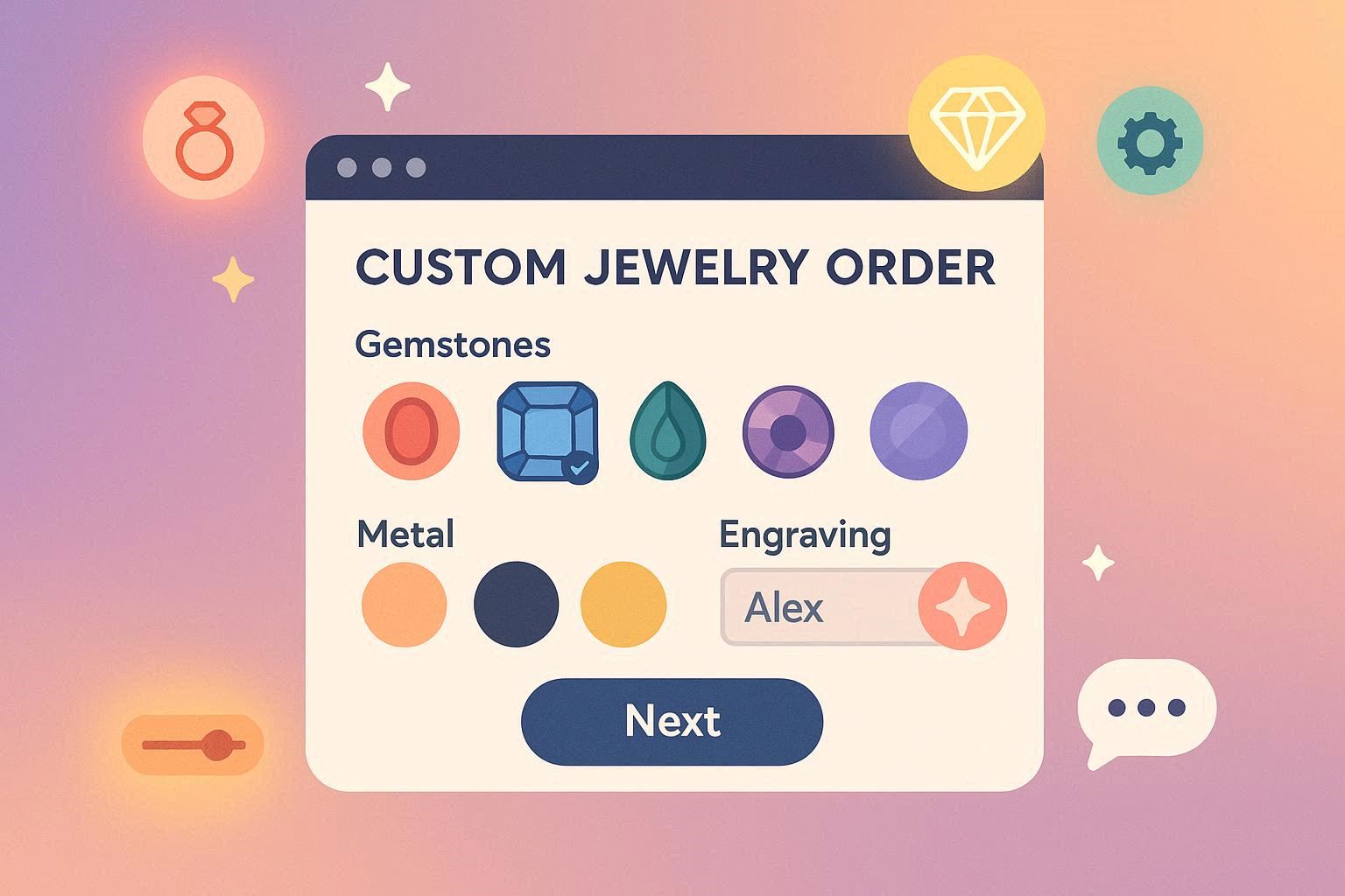 طراحی سایت طلا و جواهر 03