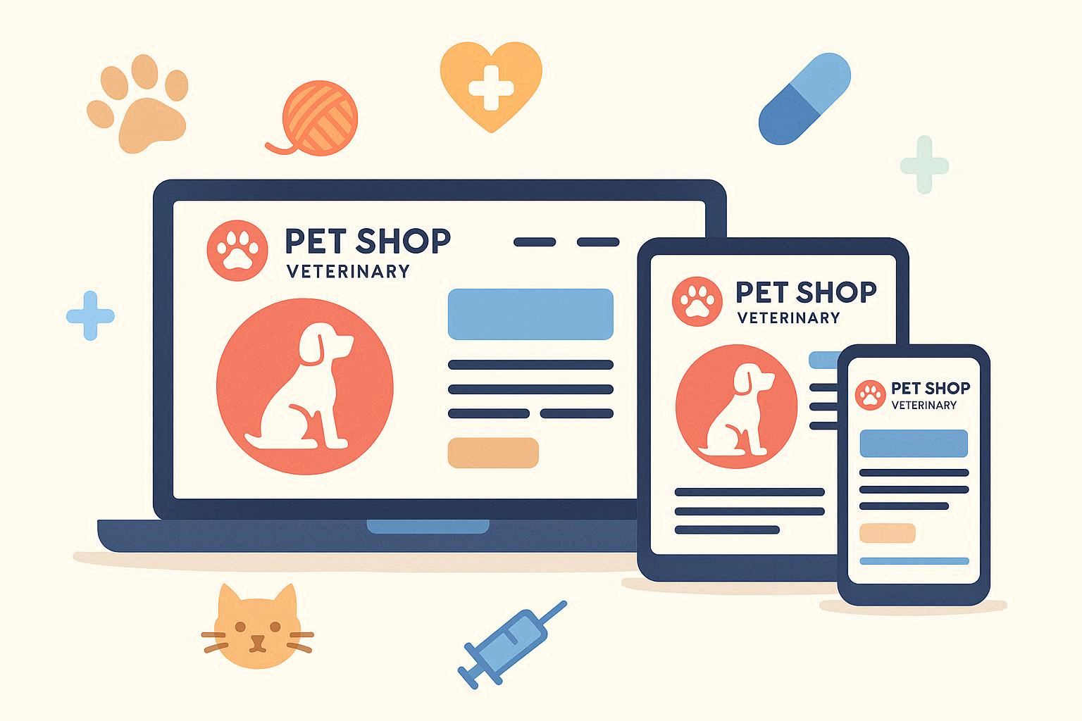 طراحی سایت پت شاپ و کلینیک دامپزشکی 05