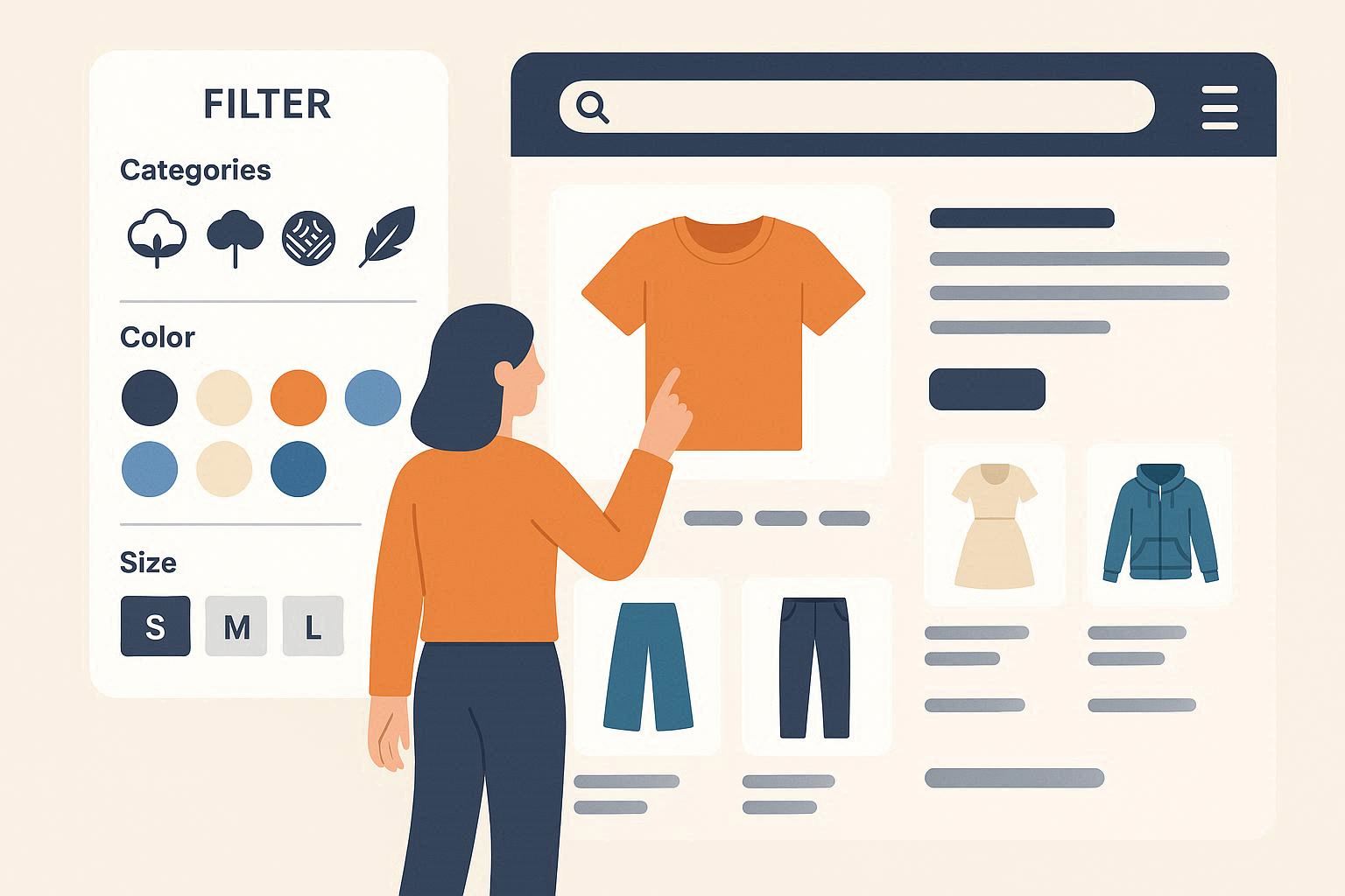 طراحی سایت پوشاک 03