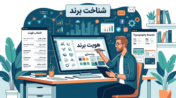 انتخاب فونت سایت 03