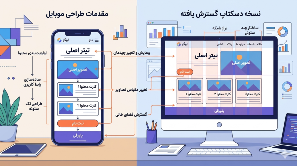 طراحی سایت موبایل فرست 05