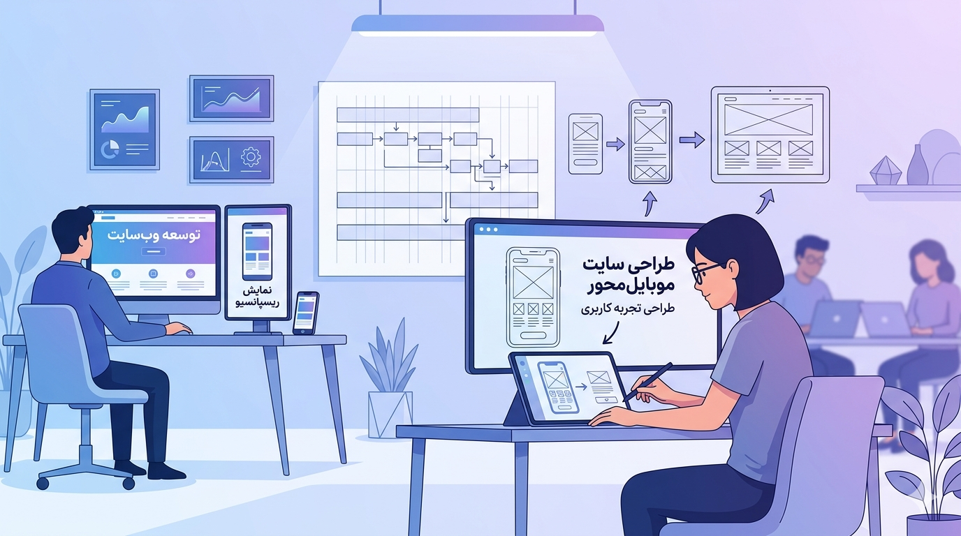 طراحی سایت موبایل فرست