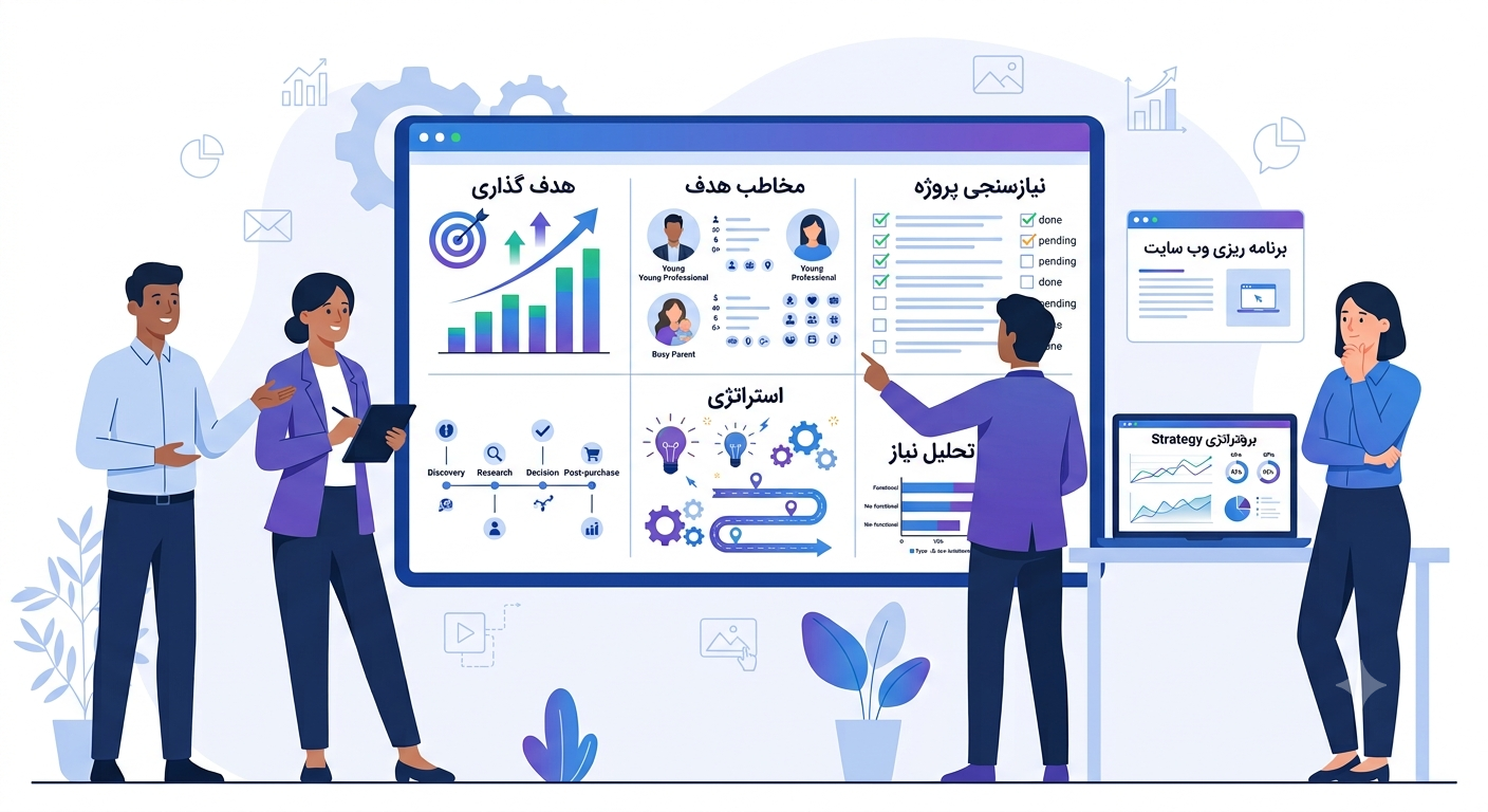 مراحل طراحی سایت 01