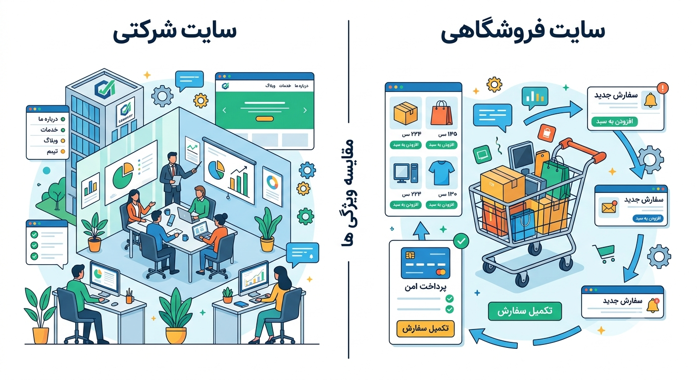 انواع سایت 03