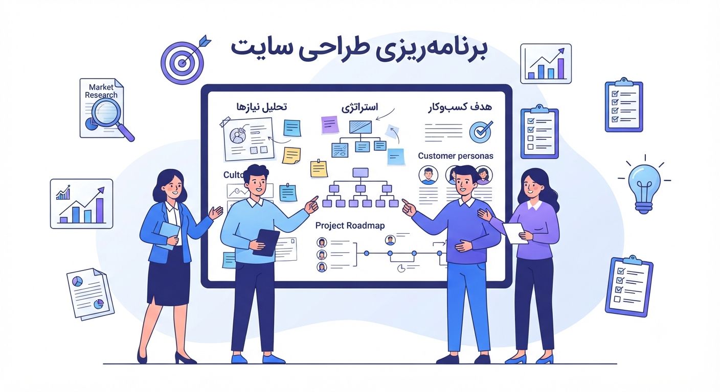 طراحی سایت چگونه انجام می شود؟ 01