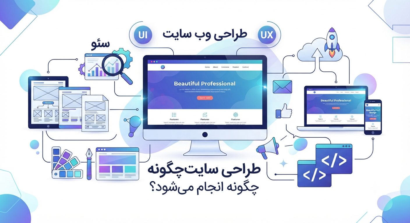 طراحی سایت چگونه انجام می شود؟ 07