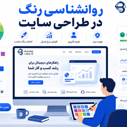 روانشناسی رنگ در طراحی سایت