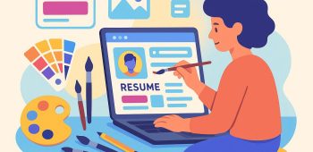 طراحی سایت رزومه برای هنرمندان و طراحان