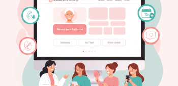 طراحی سایت کلینیک زیبایی